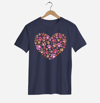 Pawprint Heart T-shirt