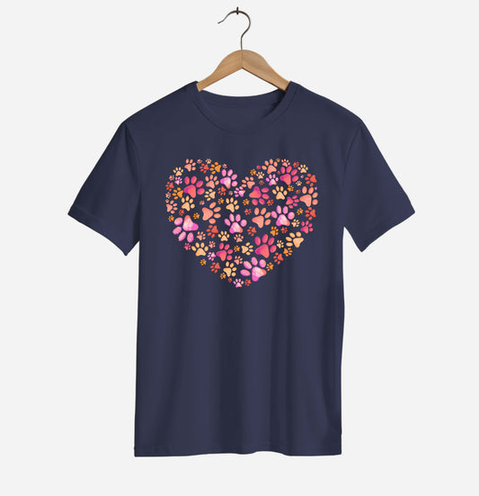 Pawprint Heart T-shirt