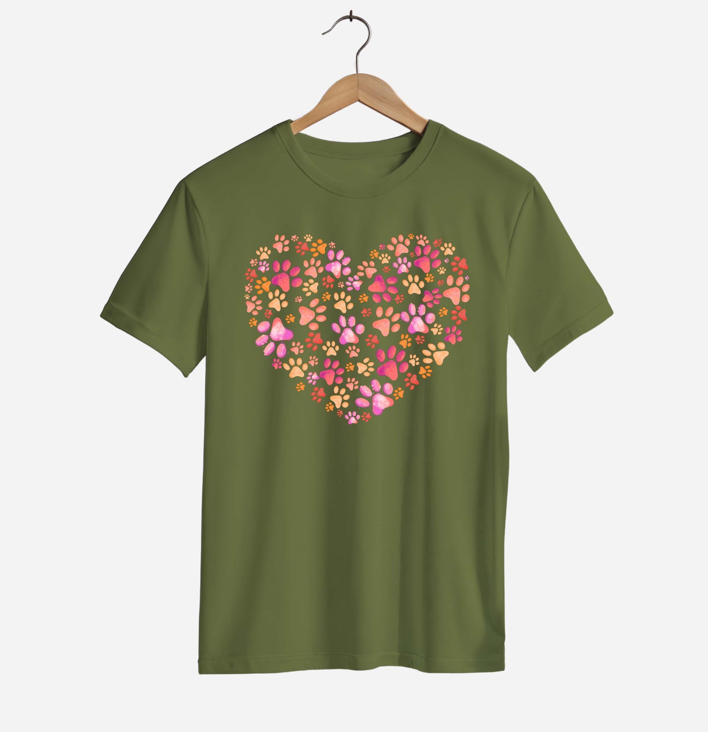 Pawprint Heart T-shirt