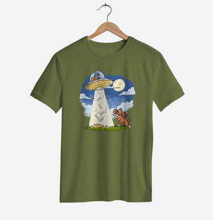 Dog UFO T-shirt