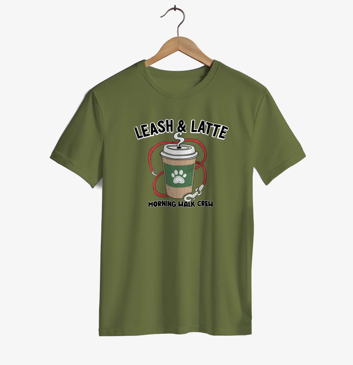 Leash & Latte T-shirt