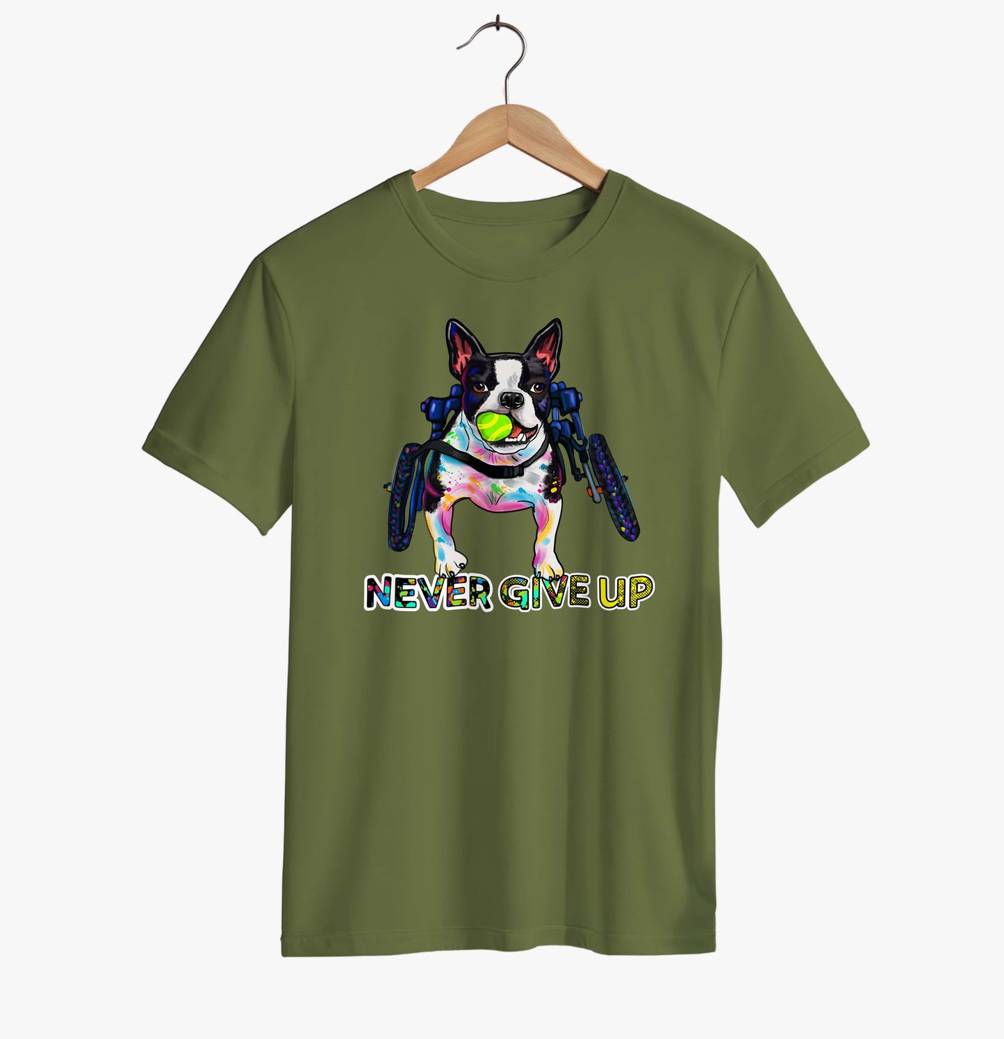 Never Give Up T-shirt