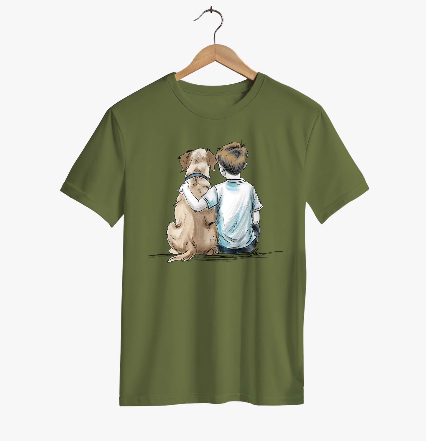Boy & Dog T-shirt