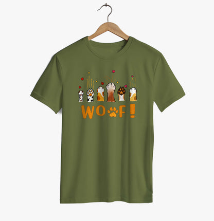 WOOF Paws Love T-shirt