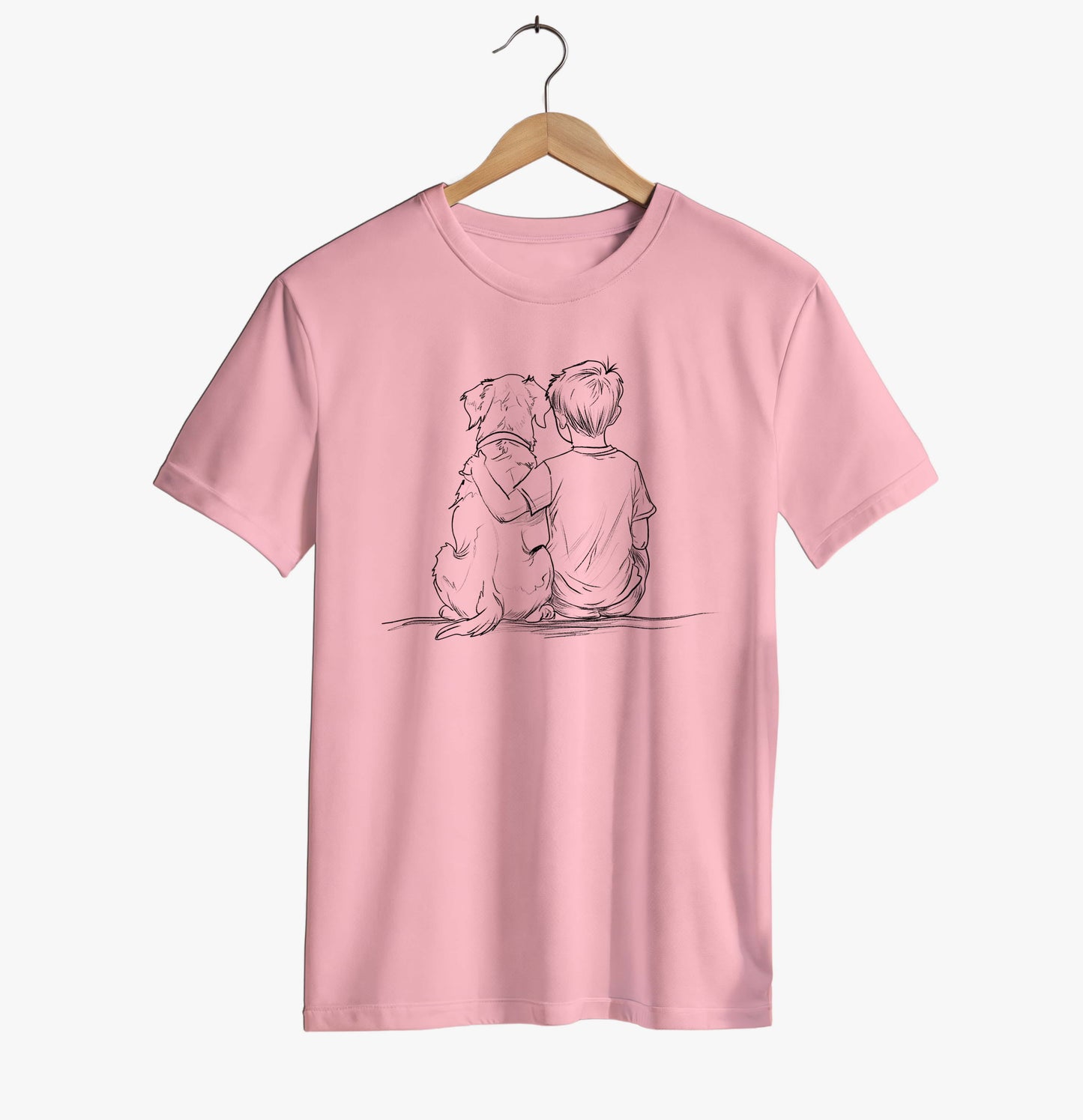 Quiet Companions Line Art T-shirt