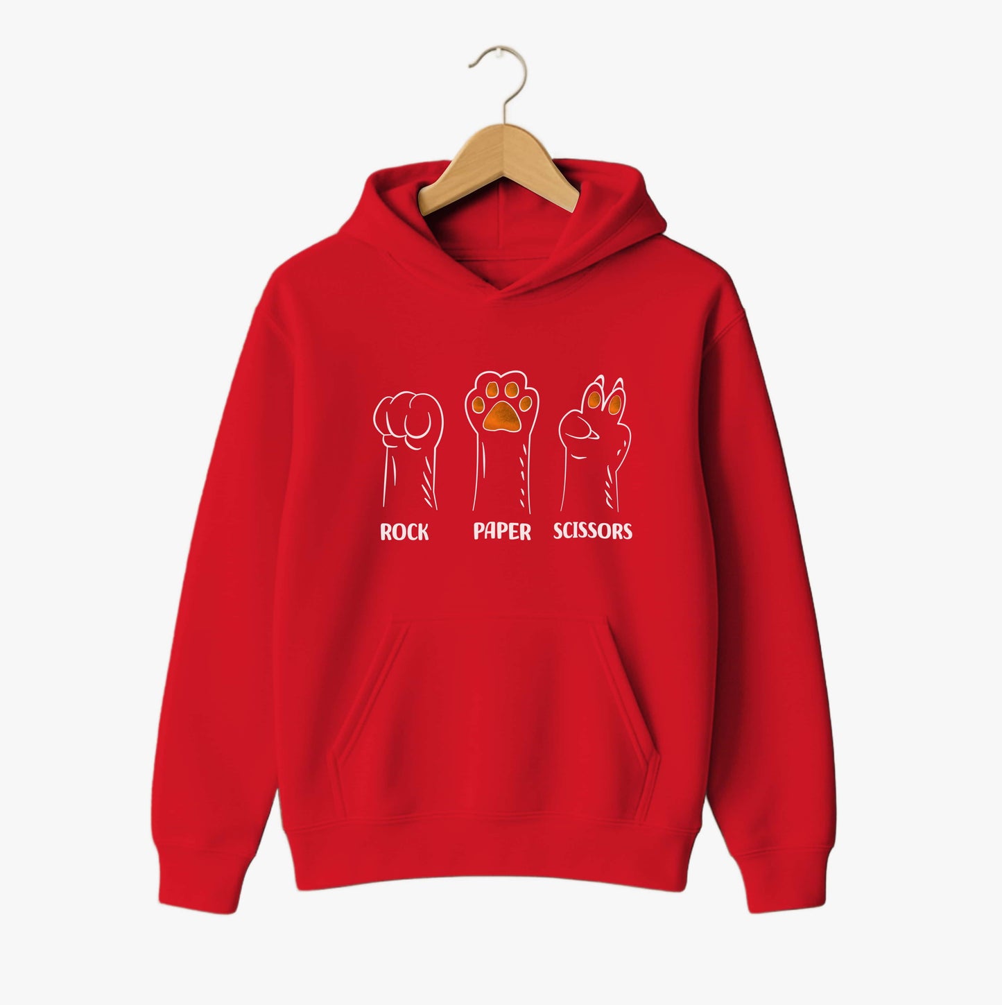 Rock Paper Scissors Hoodie