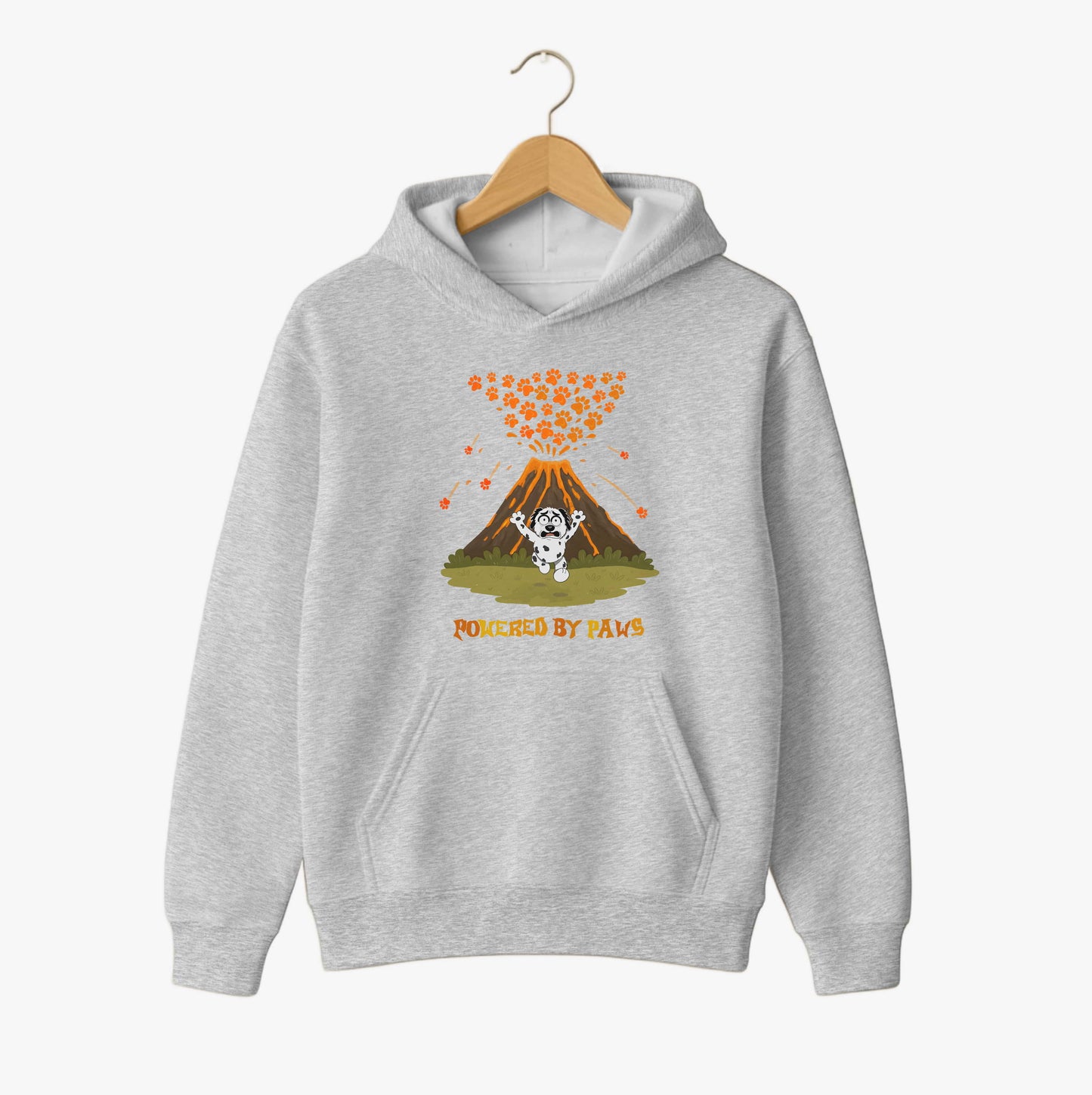 Powered By Paws Volcano Hoodie