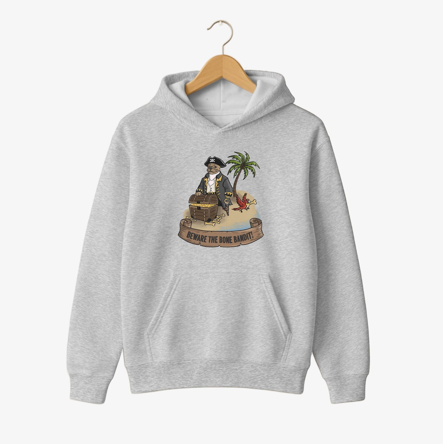 Bone Bandit Pirate Hoodie
