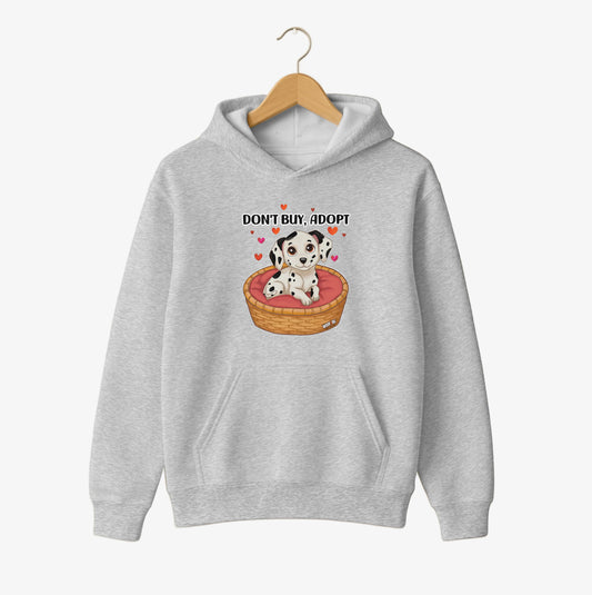 Don’t Buy, Adopt Dalmatian Dog Hoodie