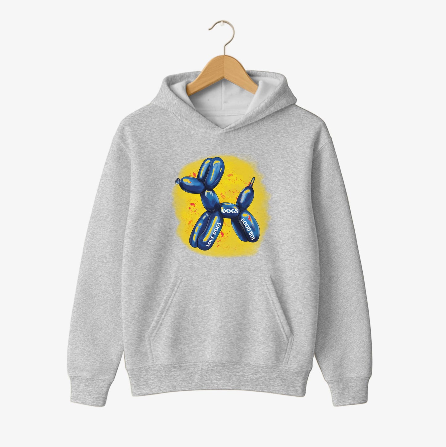 Balloon Dog Good Boy Hoodie