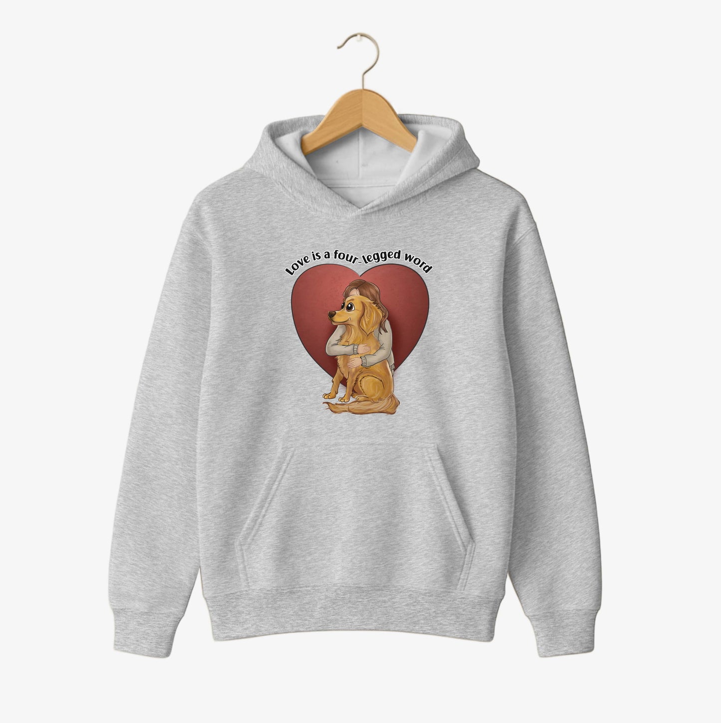 Four-Legged Word Hoodie