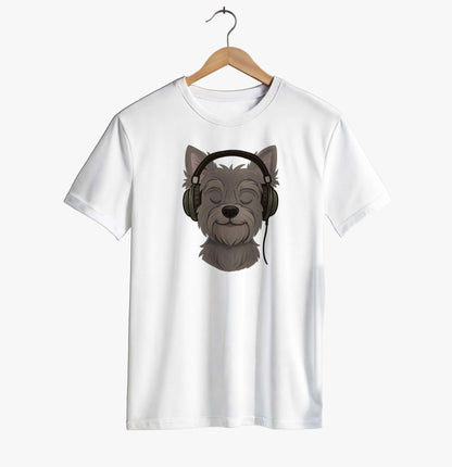 Chill Dog Headphones T-shirt