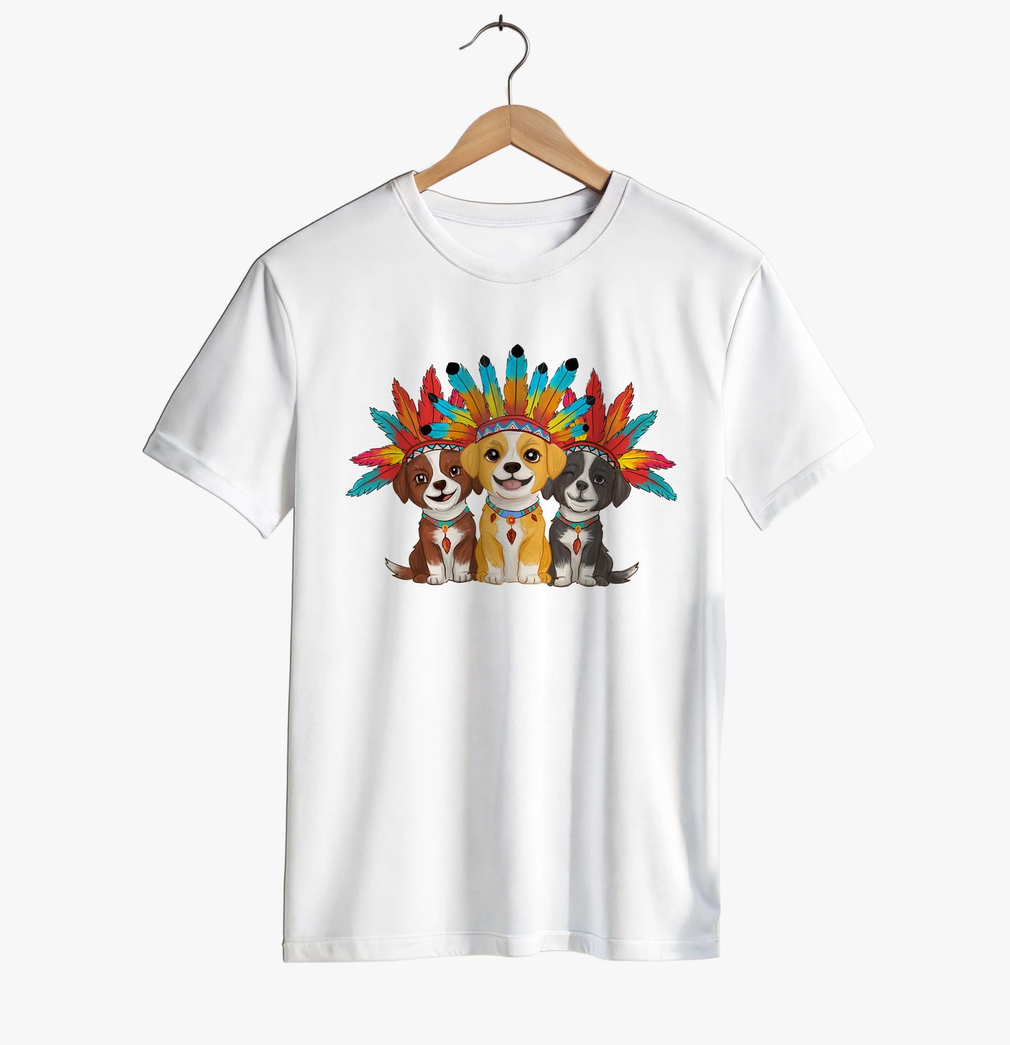 Boho Pup Trio T-shirt