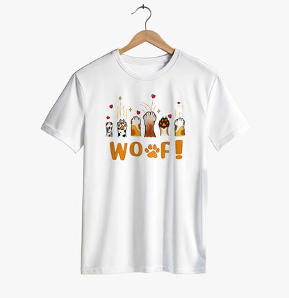 WOOF Paws Love T-shirt