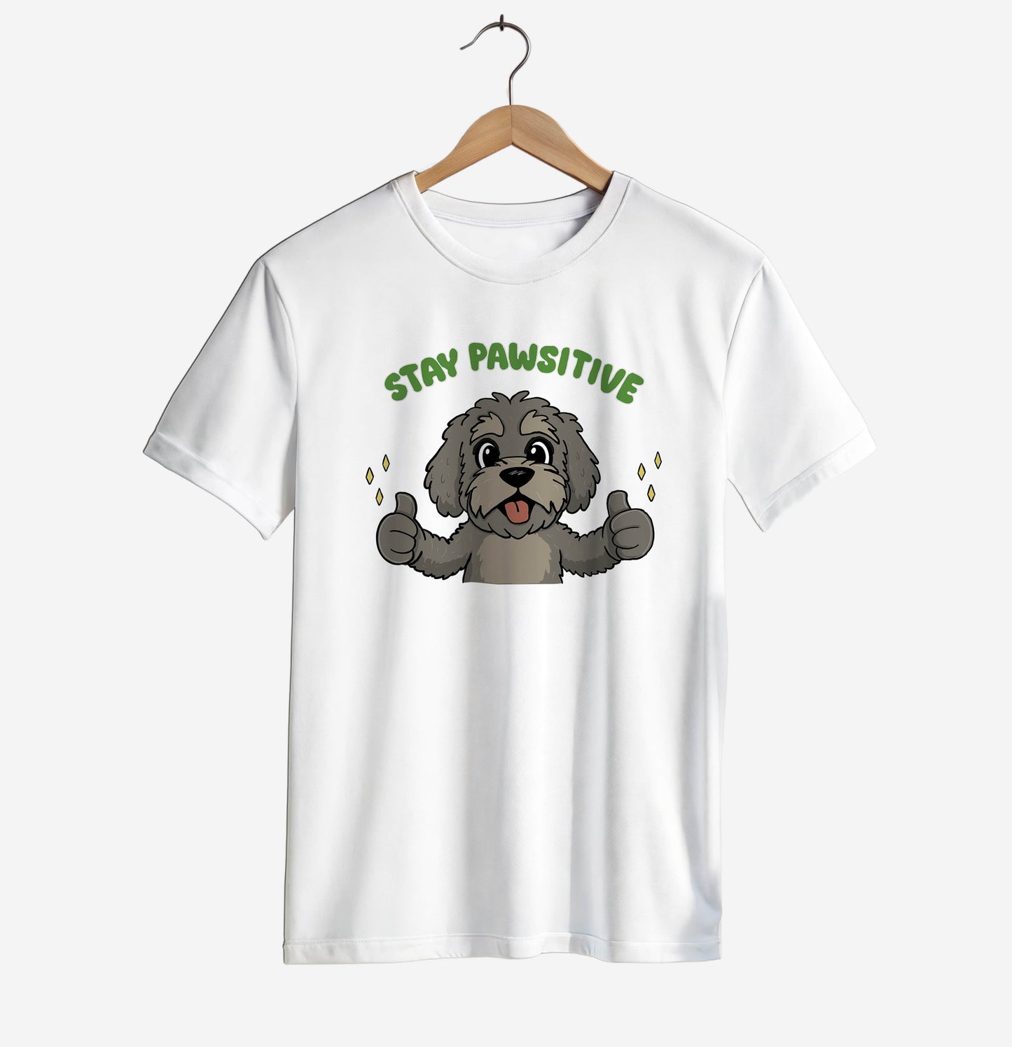 Stay Pawsitive T-shirt