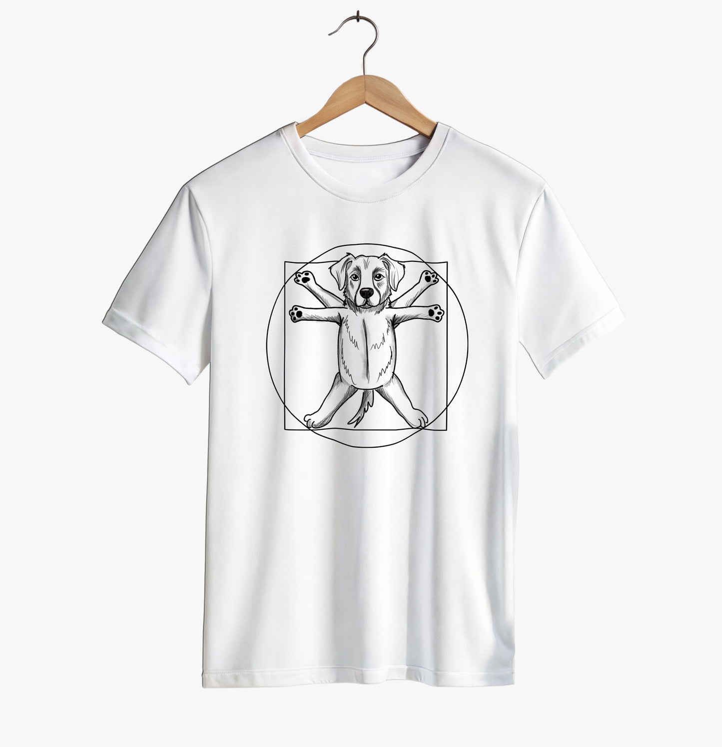 Vitruvian Pup T-shirt