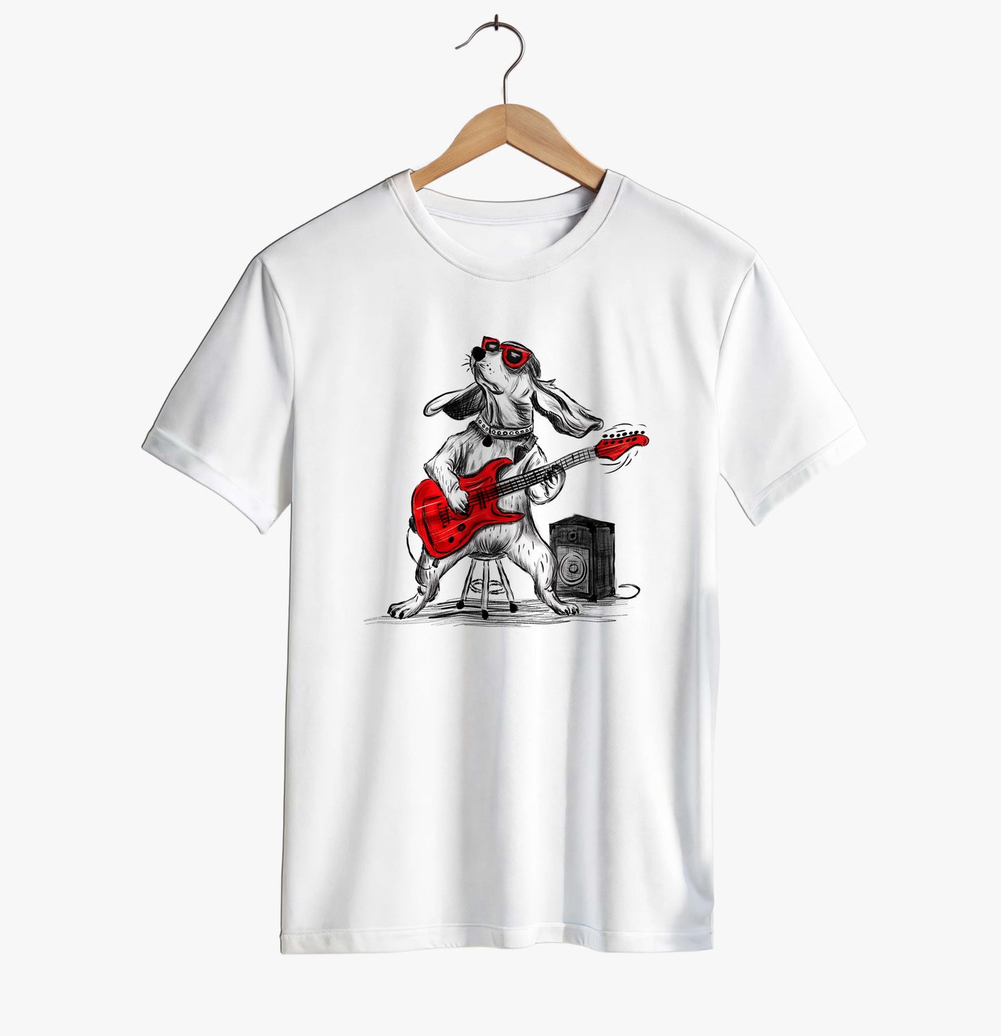 Rock Dog Guitarist T-shirt