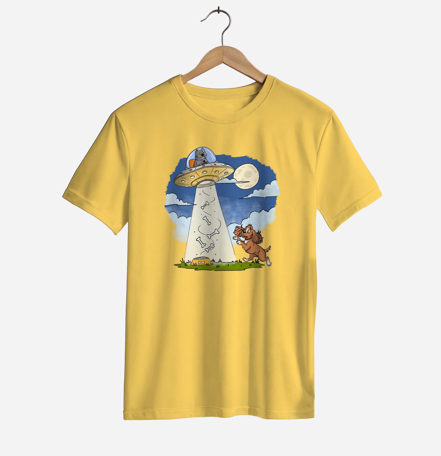 Dog UFO T-shirt